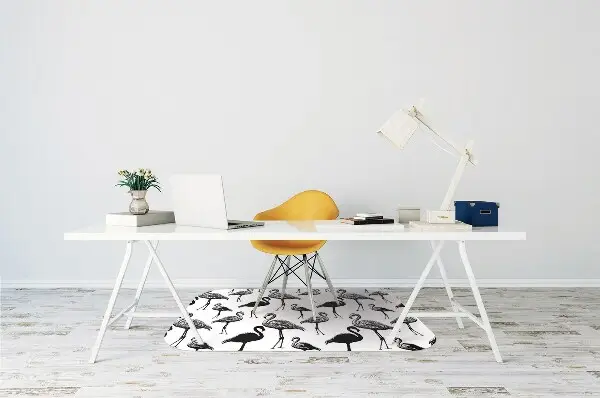 Podloga za stol Retro style of flamingo