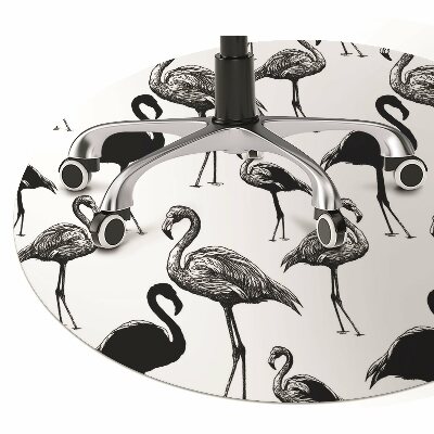 Podloga za stol Retro style of flamingo