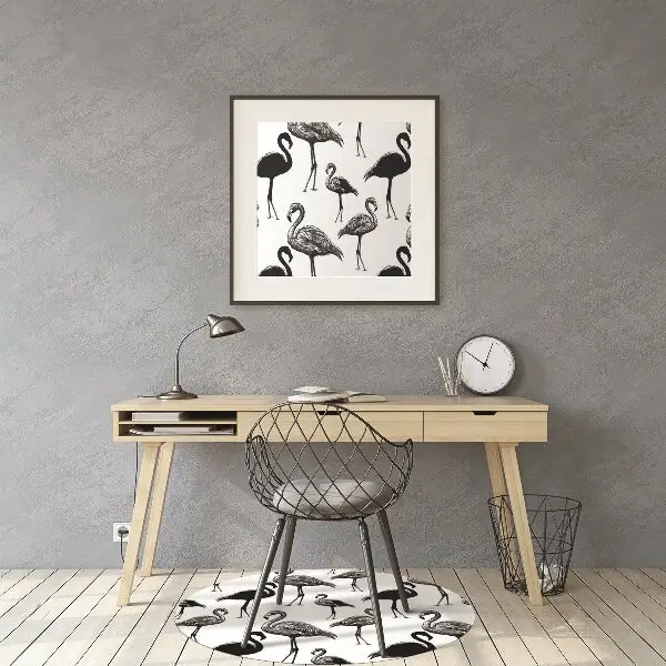 Podloga za stol Retro style of flamingo