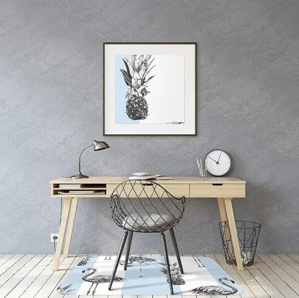 Podloga za stol Flaming and pineapple