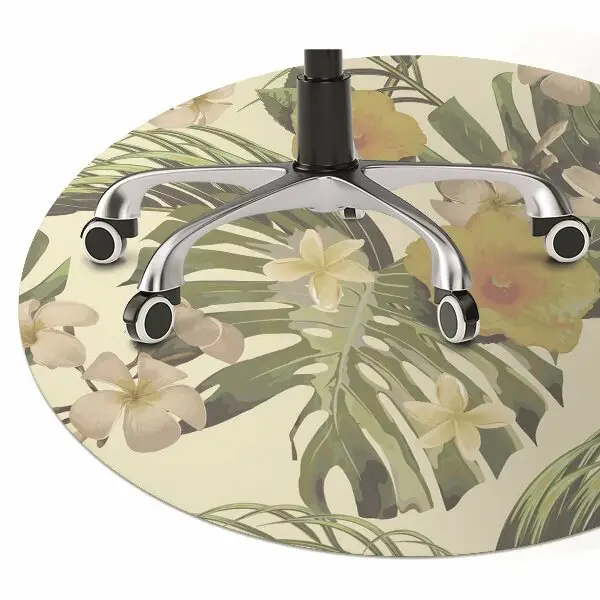 Podloga za stol Tropical leaves and flowers