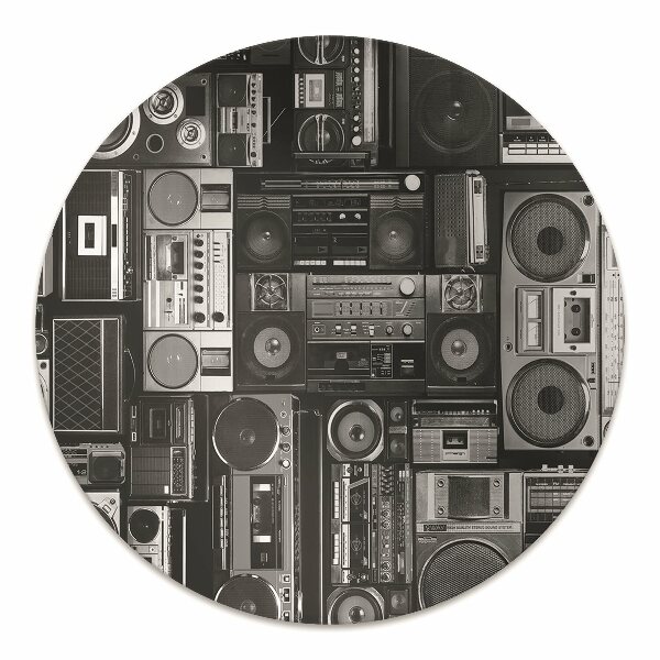 Podloga za stol Old school boombox