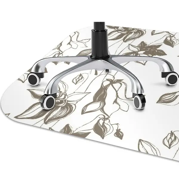 Podloga za pisalni stol Flower drawing