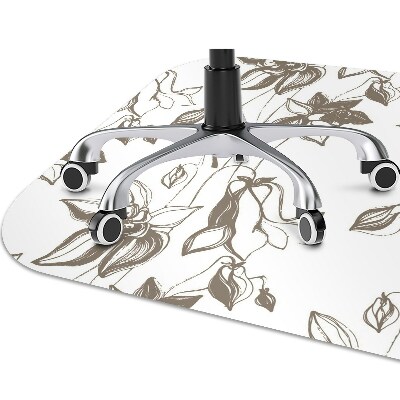 Podloga za pisalni stol Flower drawing