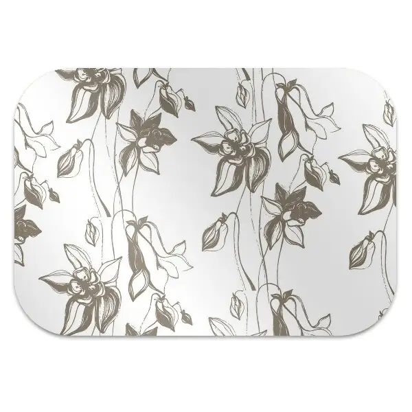 Podloga za pisalni stol Flower drawing