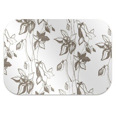 Podloga za pisalni stol Flower drawing