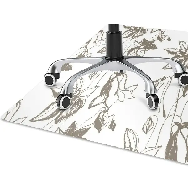 Podloga za pisalni stol Flower drawing