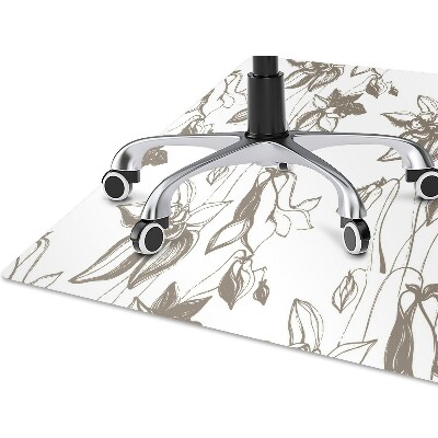 Podloga za pisalni stol Flower drawing