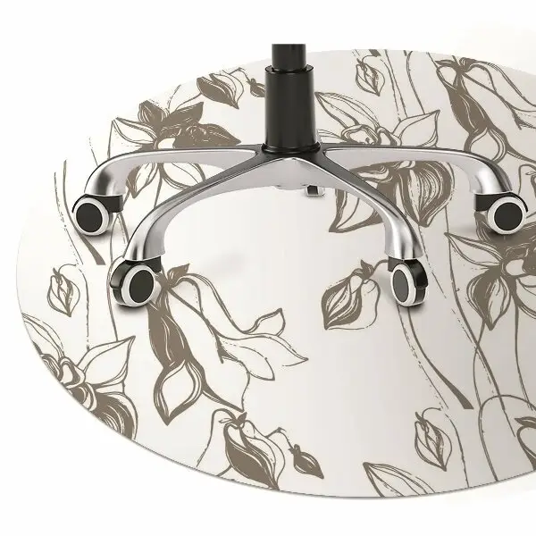 Podloga za pisalni stol Flower drawing