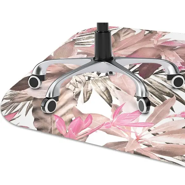 Podloga za pisarniški stol Tropical pink