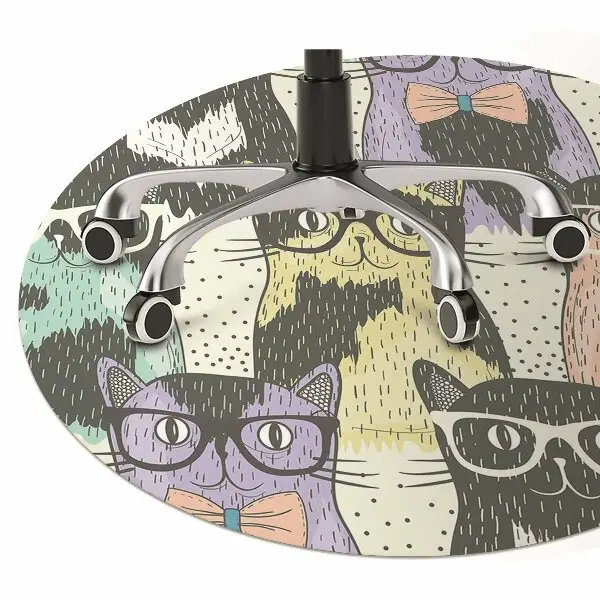 Podloga za stol Cats with glasses