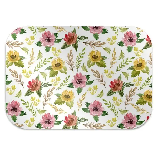 Podloga za stol Watercolor flowers