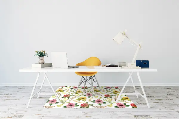 Podloga za stol Watercolor flowers