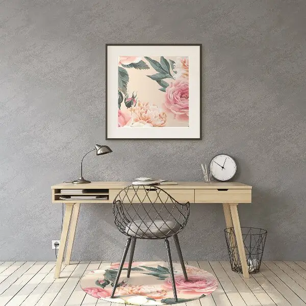 Podloga za stol Pastel flowers