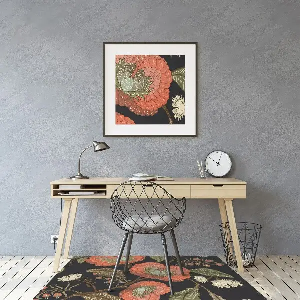 Podloga za stol Retro flowers