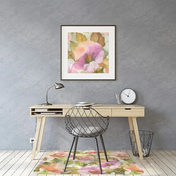 Podloga za stol Painted flowers