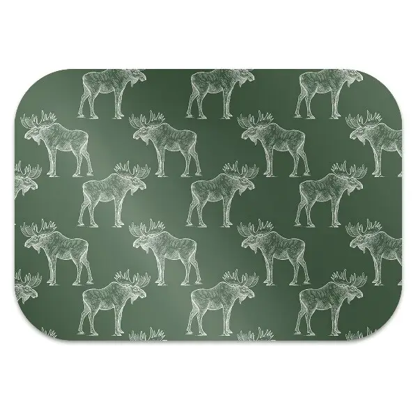 Podloga za stol Elk on a green background