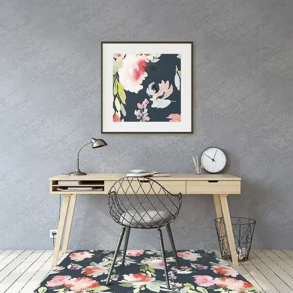 Podloga za stol Painted flowers