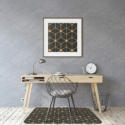 Podloga za pisalni stol Hexagons