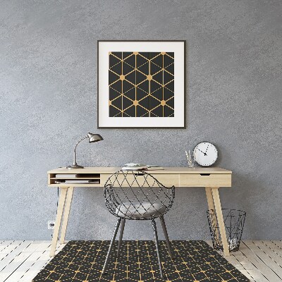 Podloga za pisalni stol Hexagons