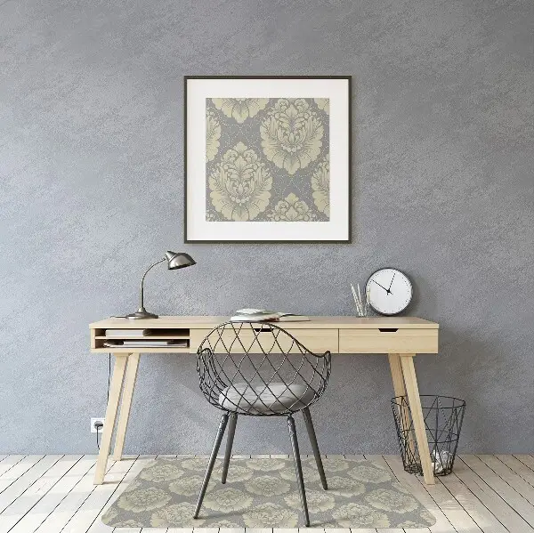 Podloga za pisalni stol Damask pattern