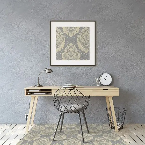 Podloga za pisalni stol Damask pattern