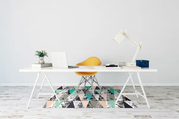 Podloga za zaščito tal Tropical patchwork