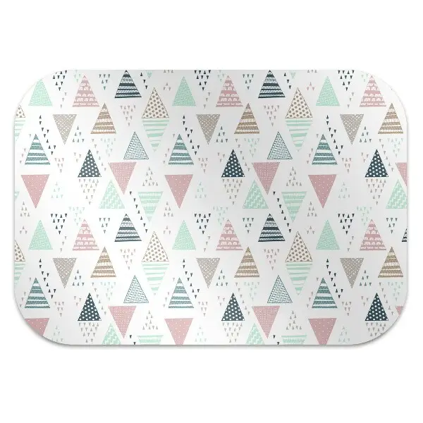 Podloga za pisalni stol Drawed triangles