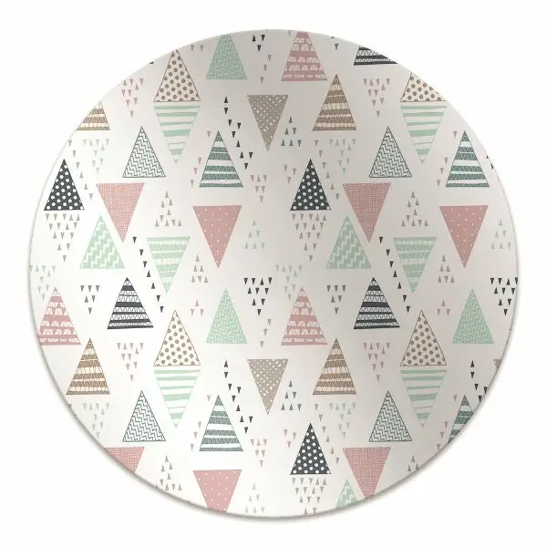 Podloga za pisalni stol Drawed triangles