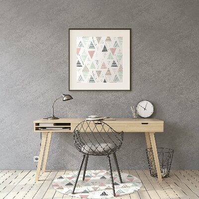 Podloga za pisalni stol Drawed triangles