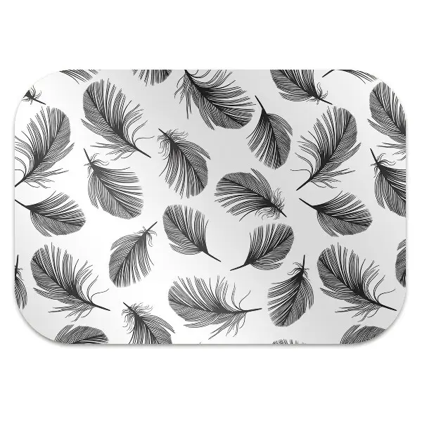 Podloga za stol Drawn feathers