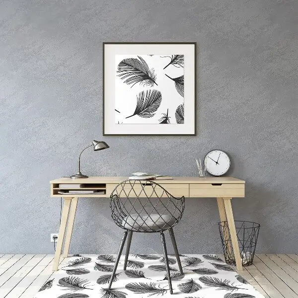 Podloga za stol Drawn feathers