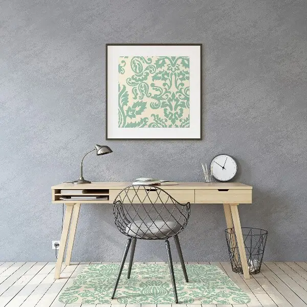 Podloga za zaščito tal Green damask
