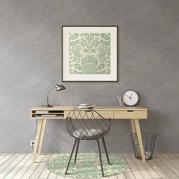 Podloga za zaščito tal Green damask