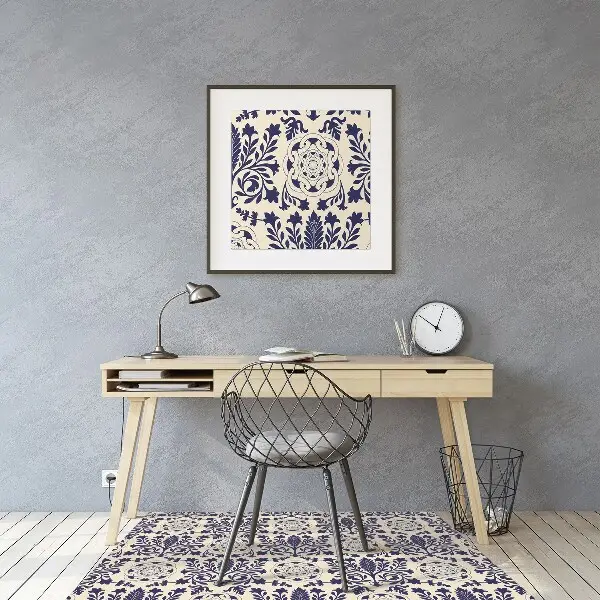 Podloga za zaščito tal Blue pattern