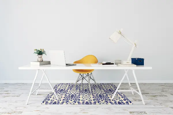 Podloga za zaščito tal Blue pattern