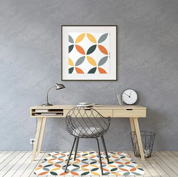 Podloga za stol Geometric wheels
