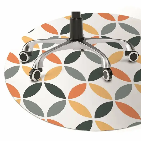 Podloga za stol Geometric wheels