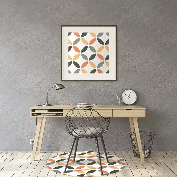 Podloga za stol Geometric wheels