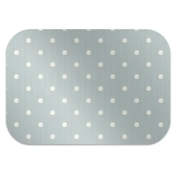 Podloga za zaščito tal White polka dots