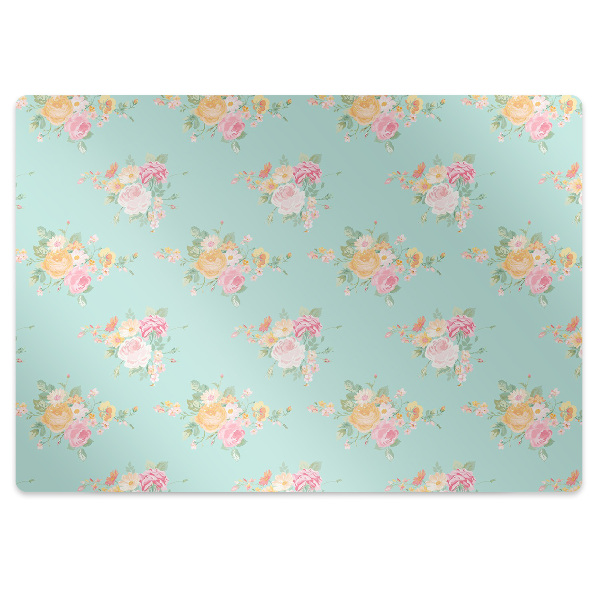 Podloga za stol Pastel bouquets
