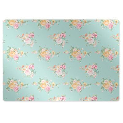 Podloga za stol Pastel bouquets