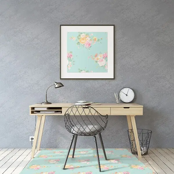 Podloga za stol Pastel bouquets