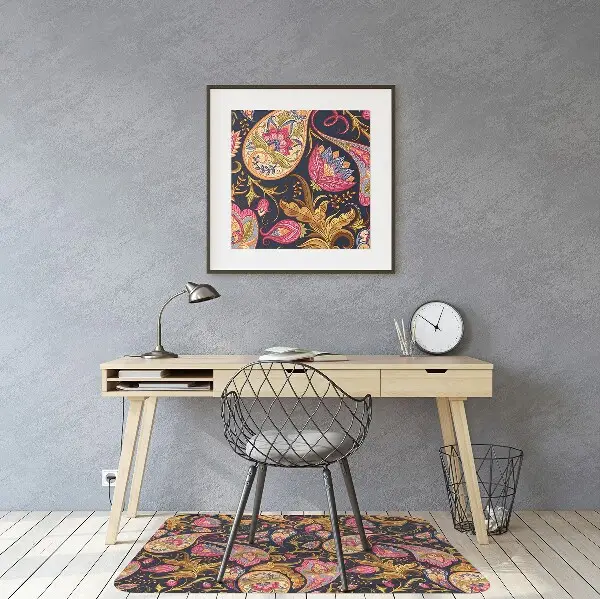 Podloga za zaščito tal Colorful paisley