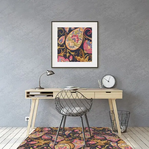 Podloga za zaščito tal Colorful paisley