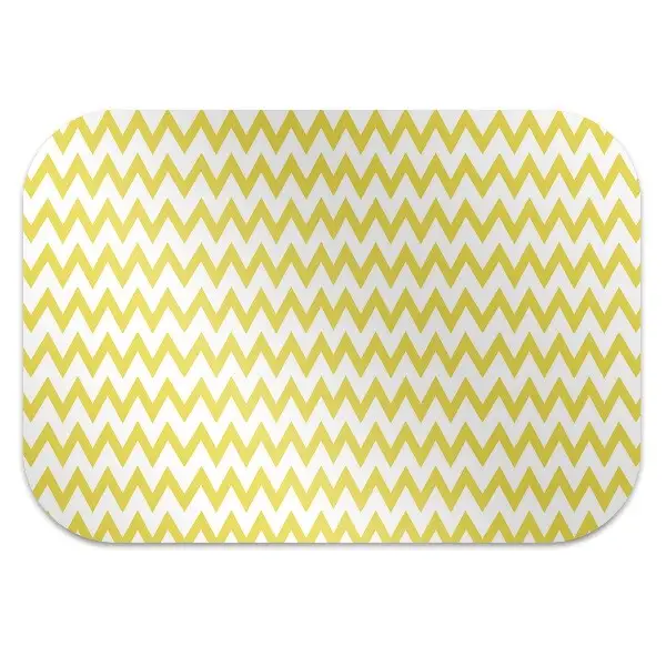 Podloga za zaščito tal Yellow zigzags