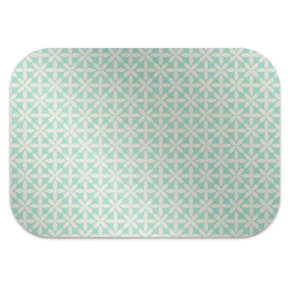 Podloga za stol White and blue pattern