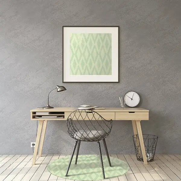 Podloga za stol Green rombs
