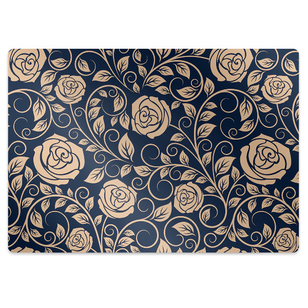 Podloga za stol Vintage golden roses
