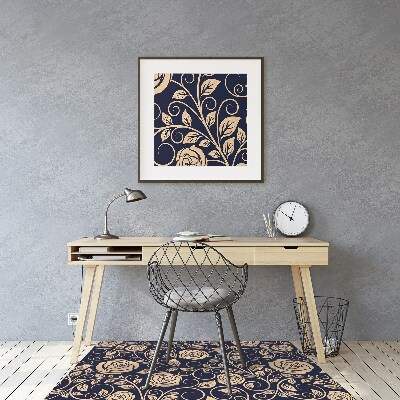 Podloga za stol Vintage golden roses